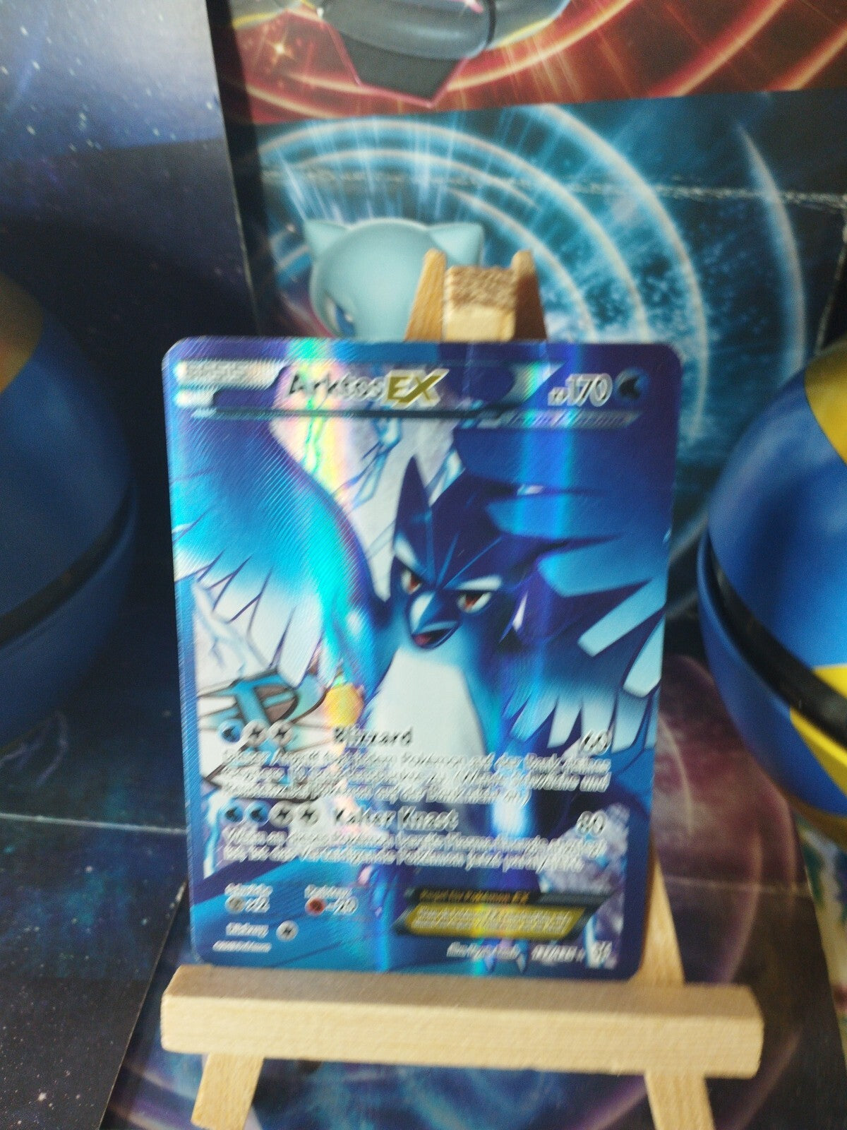 Pokémon Karte Arktos EX 132/135 Articuno EX Plasma Sturm PSA DE PL