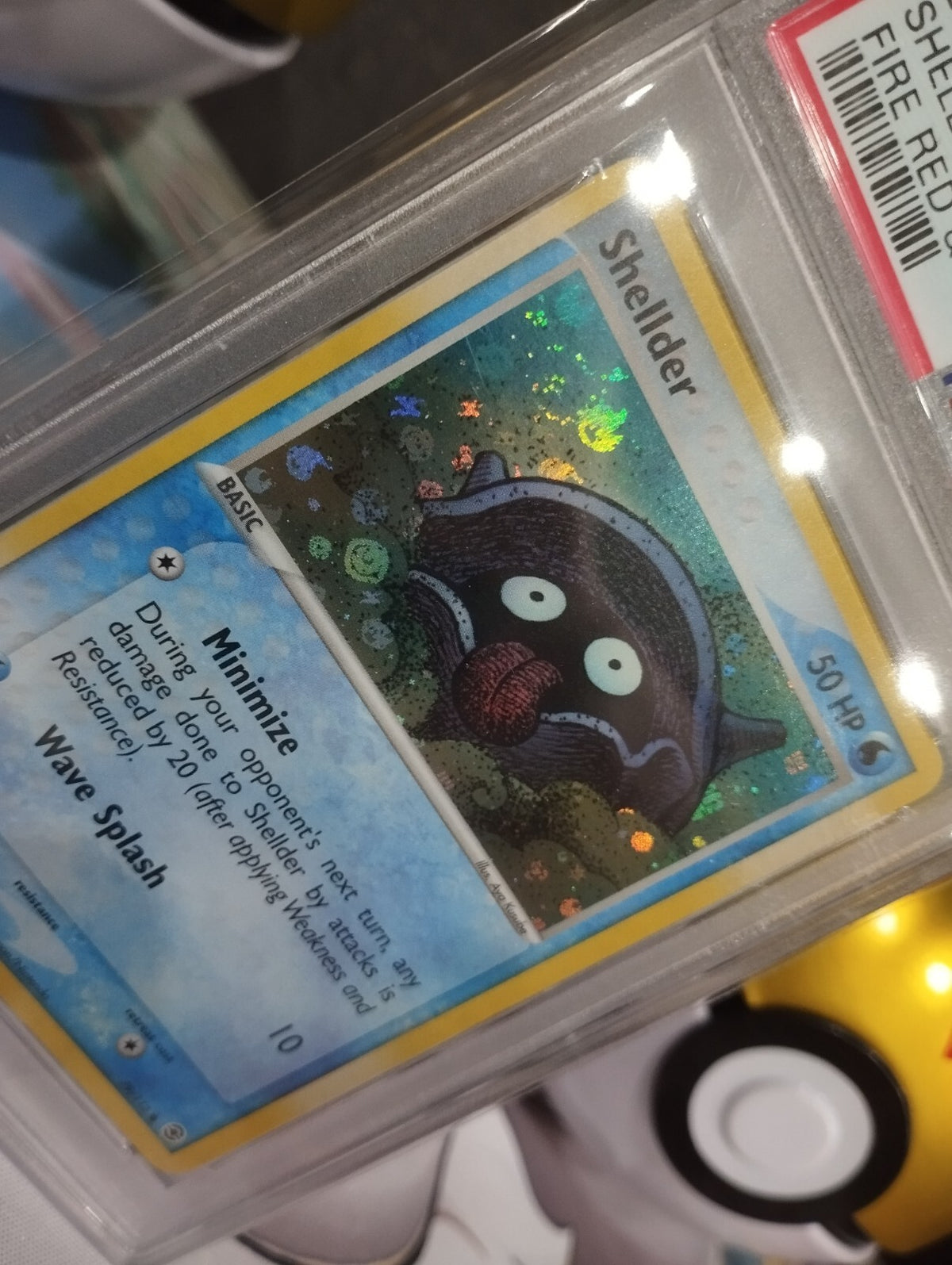 Pokémon Karte Shellder 79/112 Reverse Holo Firered Leafgreen PSA 9 WOTC PSA EN