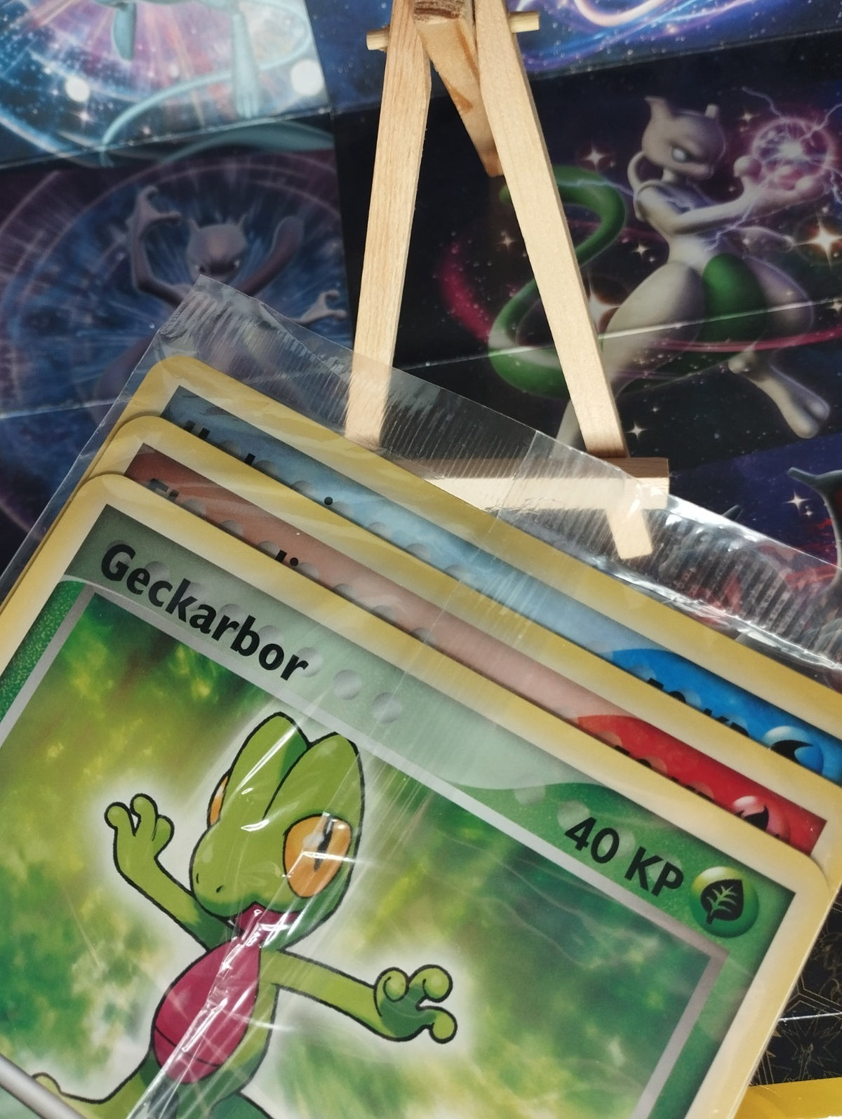 Pokémon Geckarbor Flemmli Hydropi Promo Jumbo Oversize XXL DE PSA 25th Sealed NM