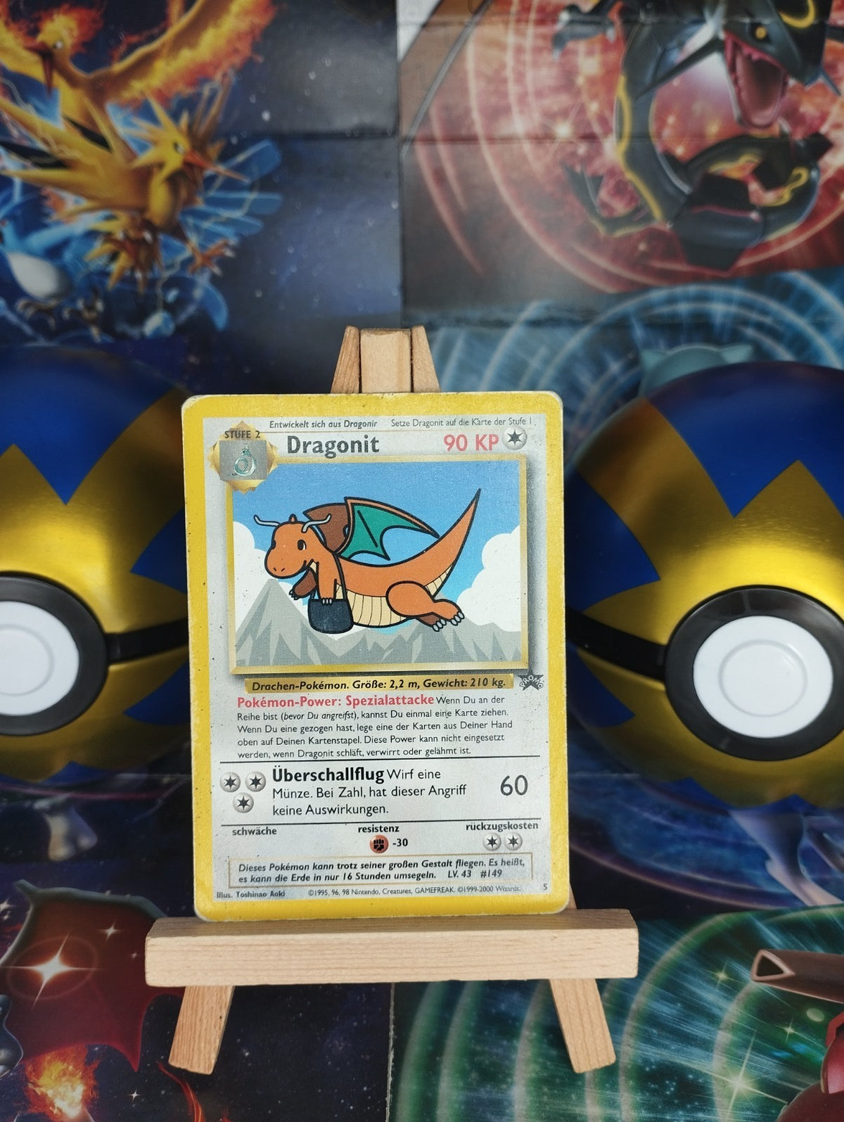 Pokémon Karte Dragonit Dragoran (WP 5) Movie Promo WOTC Wizards 5 PSA PL