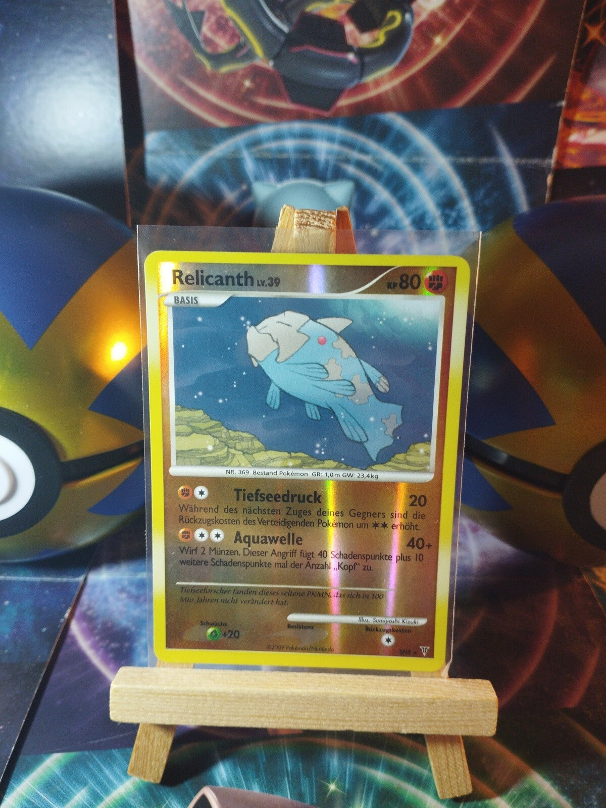 Pokémon Karte Relicanth Lv. 39 Shiny SH8 Ultimative Sieger PSA WOTC EX