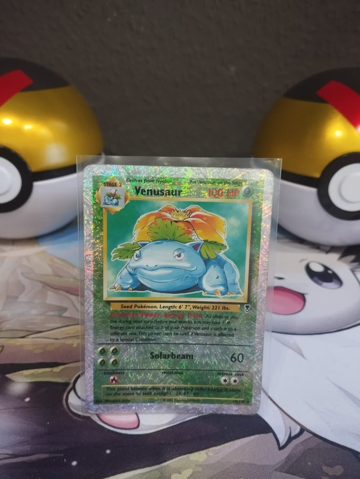 Pokémon Bisaflor Venusaur 18/110 Reverse Holo Legendary Collection WOTC PSA PL