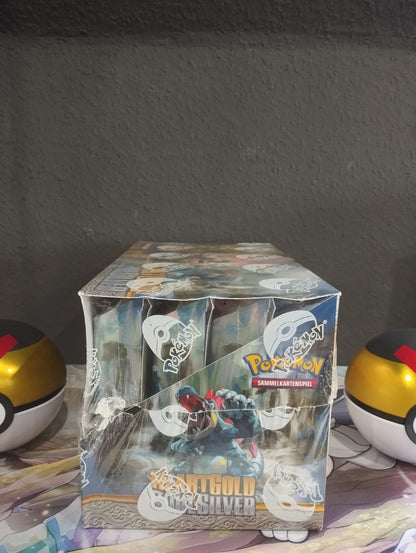 Pokémon Heartgold Soulsilver Base Themendeck Display Sealed 12 Decks DE OVP WOTC
