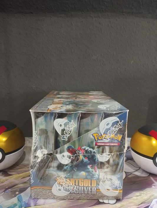 Pokémon Heartgold Soulsilver Base Themendeck Display Sealed 12 Decks DE OVP WOTC