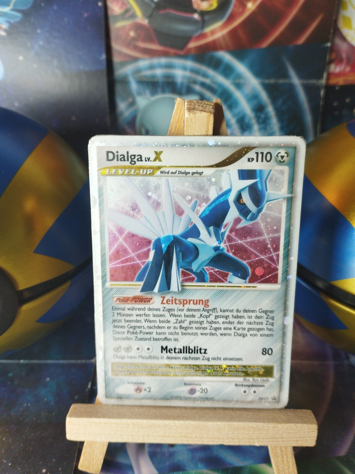 Pokémon Karte Dialga Lv. X DP17 Promo WOTC PSA LAMINIERT Laminated