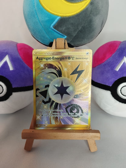 Pokémon Aggregat-Energie Gold 171/156 Ultra Prisma DE PSA LP