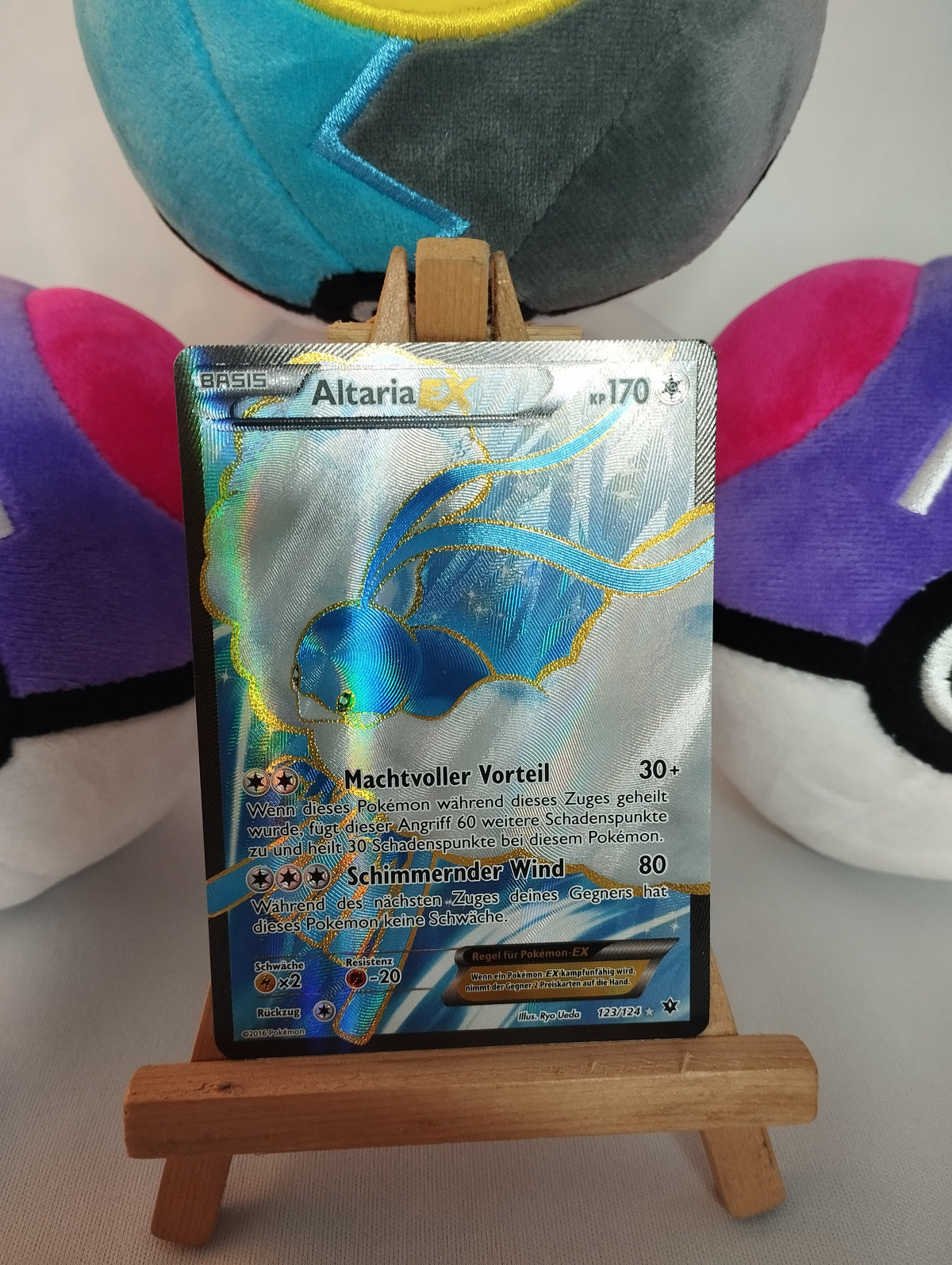 Altaria EX - XY Schicksalsschmiede (DE) - 123/124 - EX Full Art - NM/EX