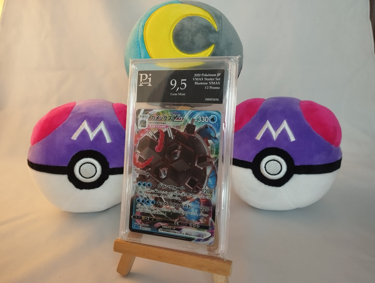 Blastoise VMAX - Blastoise VMAX Starter Set (JP) - 002/020 - VMAX - Pi Grading 9,5