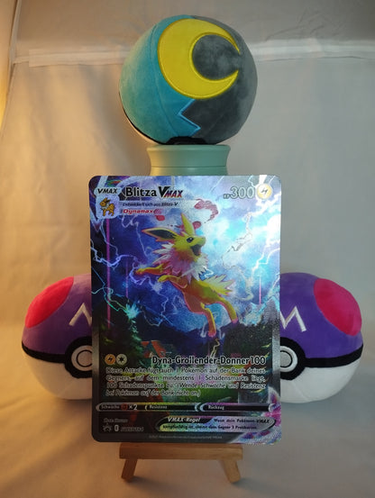 Pokémon Blitza VMAX SWSH184 Promo Jumbo Oversize XXL DE PSA NM EX Jolteon