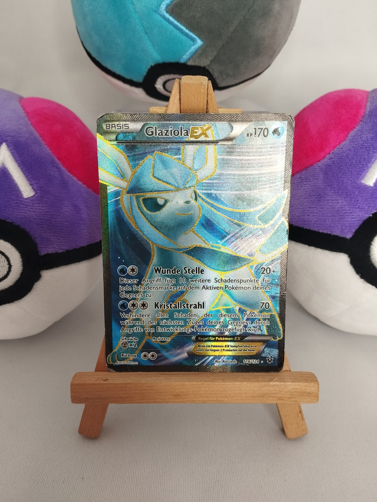 Glaziola EX - XY Schicksalsschmiede (DE) - 116/124 - EX Fullart - PL