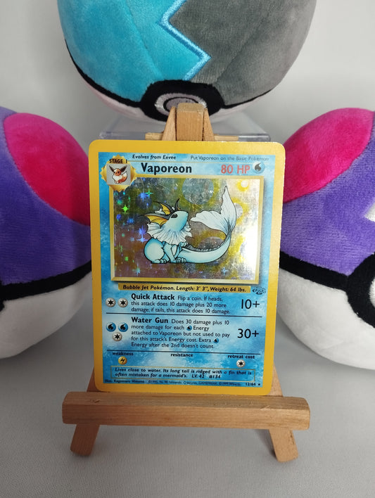 Aquana (Vaporeon) - Dschungel (EN) - 12/64 - Holo - LP
