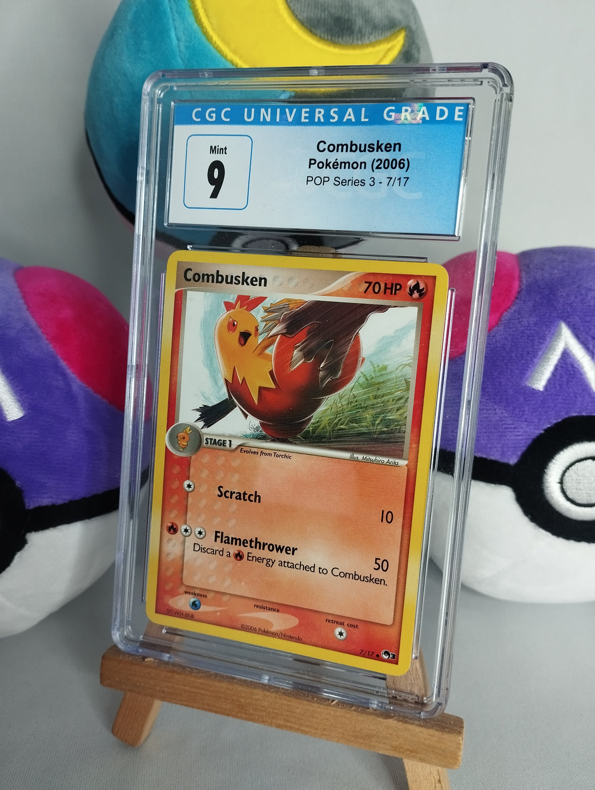 Jungglut (Combusken) - POP Series 3 (EN) - 7/17 - Non Holo - CGC 9