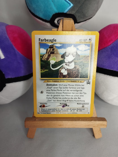 Pokémon Karte Farbeagle (WP 32) WOTC Wizards Promo 32 PSA DE Smeargle LP #1
