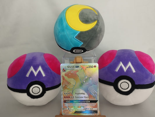 Glurak GX - Nacht in Flammen (DE) - 150/147 - GX Rainbow - LP