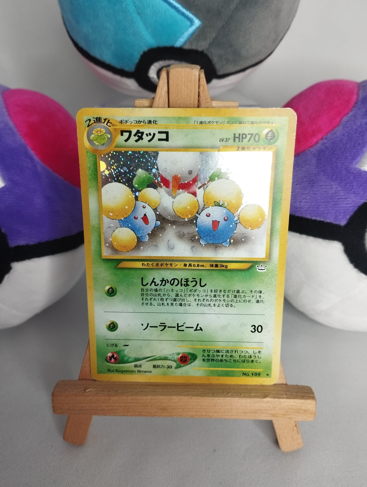 Papungha (Jumpluff) - Awakening Legends (JP) - No. 189 - Holo - EX