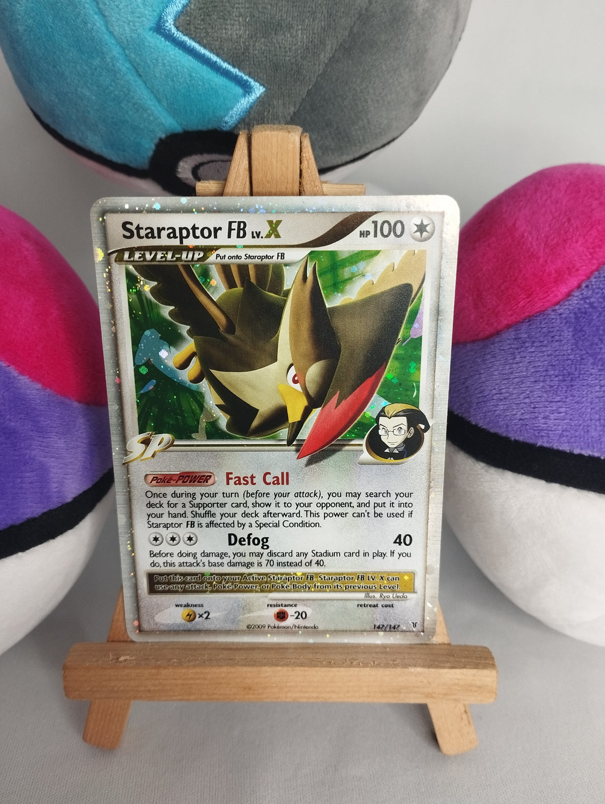 Pokémon Karte Staraptor FB Lv. X 147/147 Ultimative Sieger PSA Englisch EN NM EX