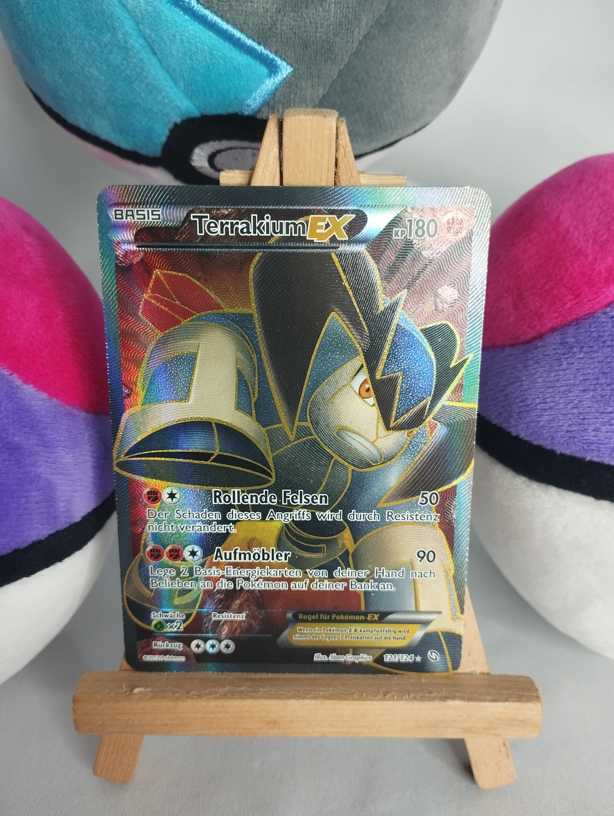 Terrakium EX - Hoheit der Drachen (DE) - 121/124 - EX Fullart - GD