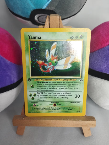 Yanma - Neo Discovery (EN) - 17/75 - 1. Edition Holo - EX