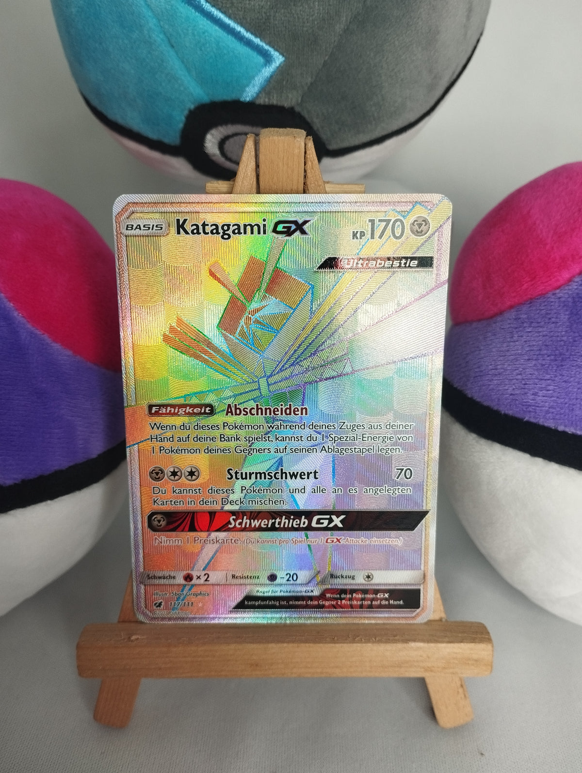 Katagami GX - Aufziehen der Sturmröte (DE) - 117/111 - Rainbow - NM/EX