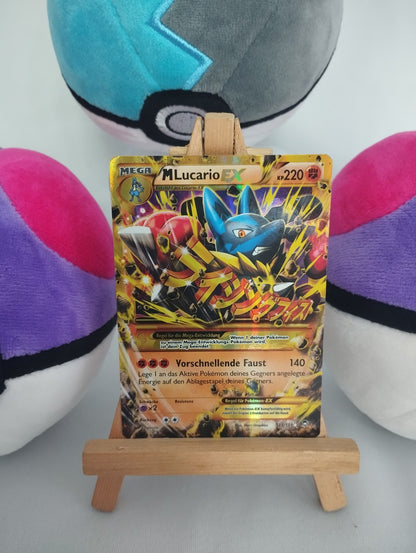 Lucario EX - Fliegende Fäuste (DE) - 113/111 - EX Fullart - LP
