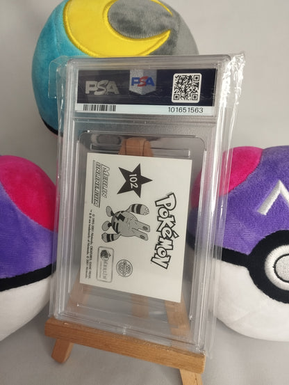 Lugia Prism - Merlin 3 (EN) - #102 - Holo Sticker - PSA 10 POP 4