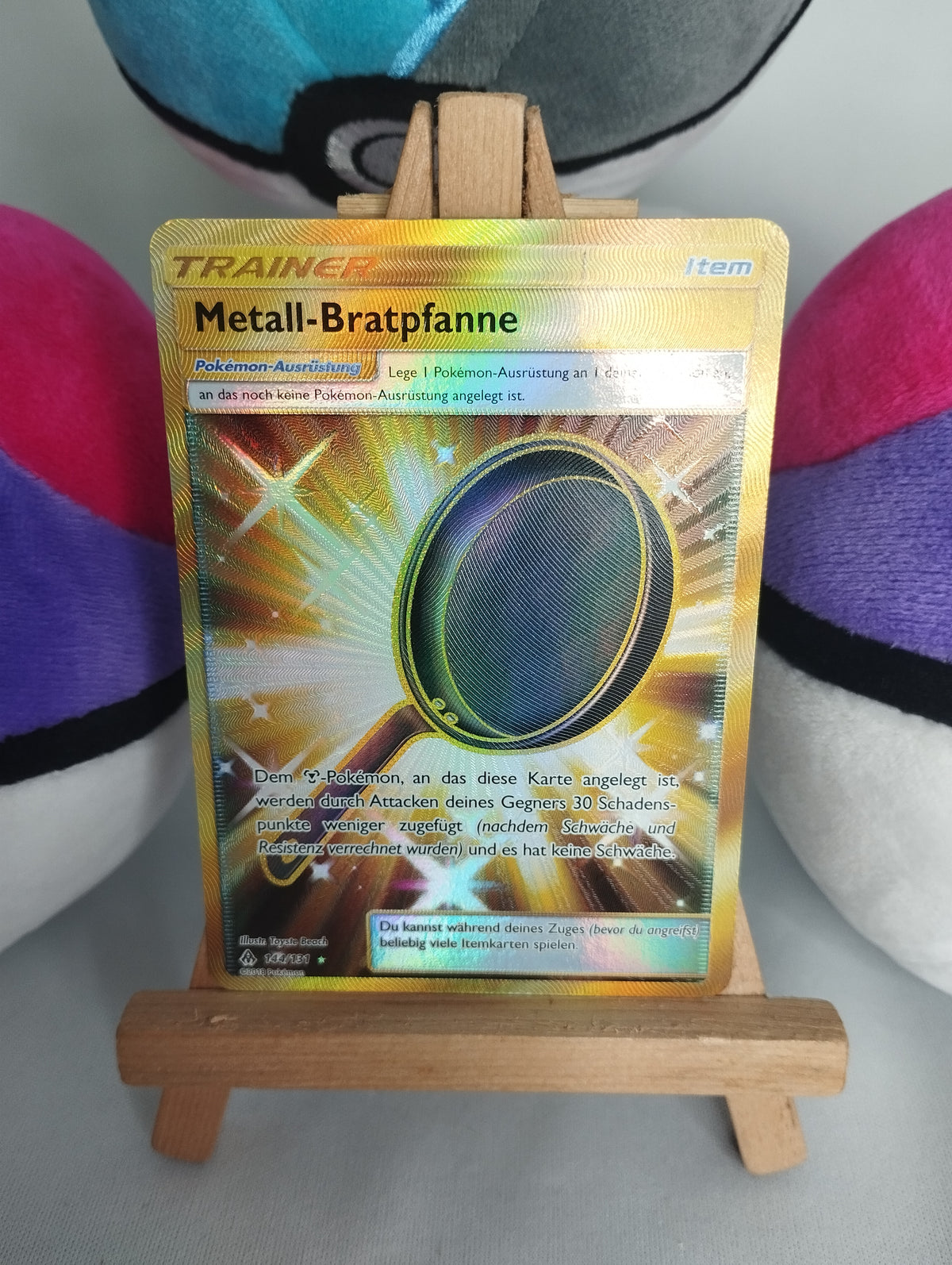 Metall-Bratpfanne - Grauen der Lichtfinsternis (DE) - 144/131 - Gold Trainer - GD