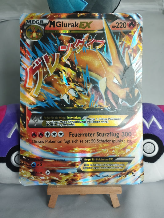 MGlurak EX - XY Flammenmeer (DE) - 13/106 - Jumbo Oversize - LP-