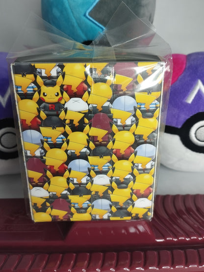 Pretend Team Skull Grunt Pikachu Cosplay Deck Box (JP) - 2016 - Sealed
