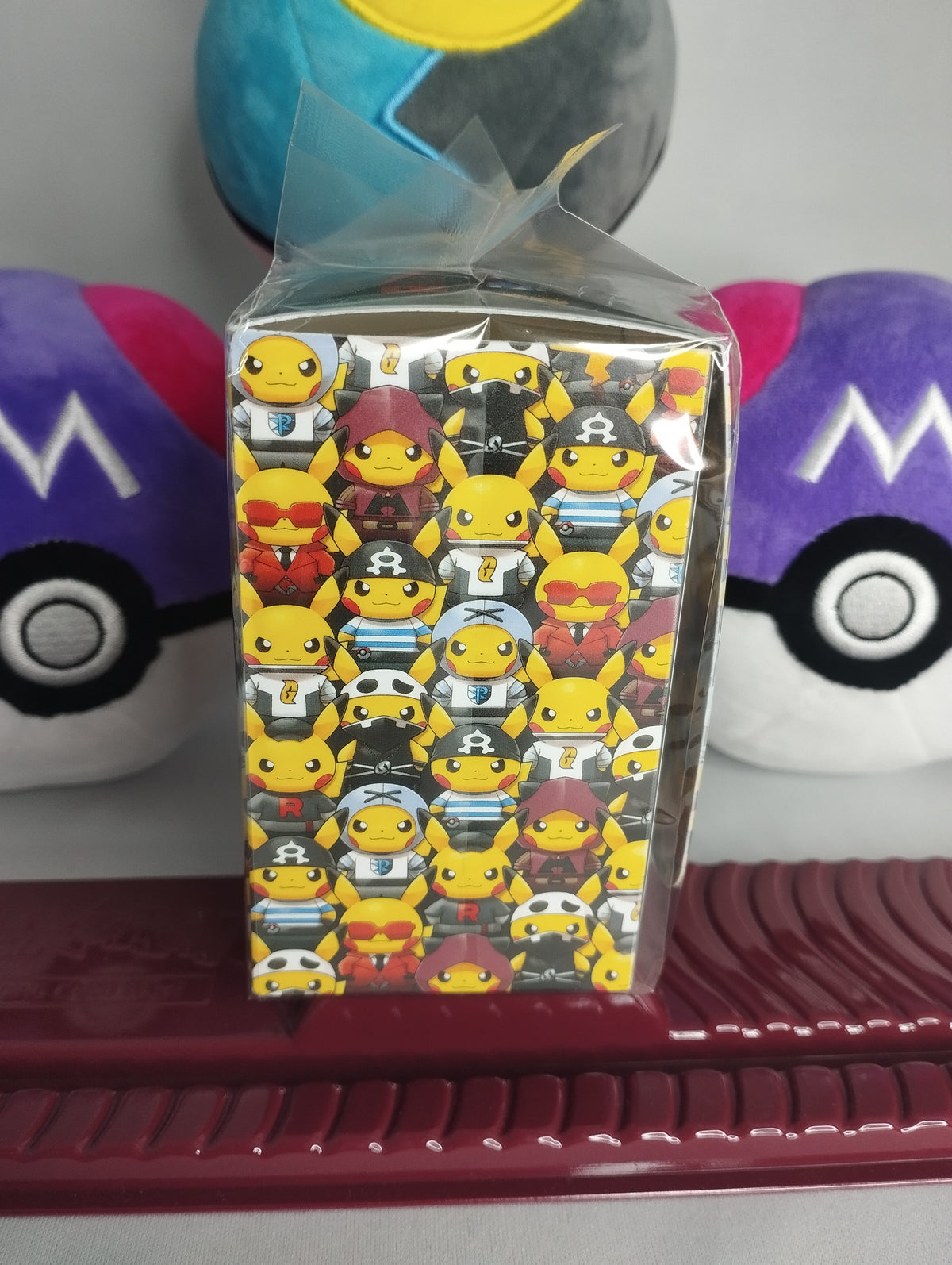 Pretend Team Skull Grunt Pikachu Cosplay Deck Box (JP) - 2016 - Sealed