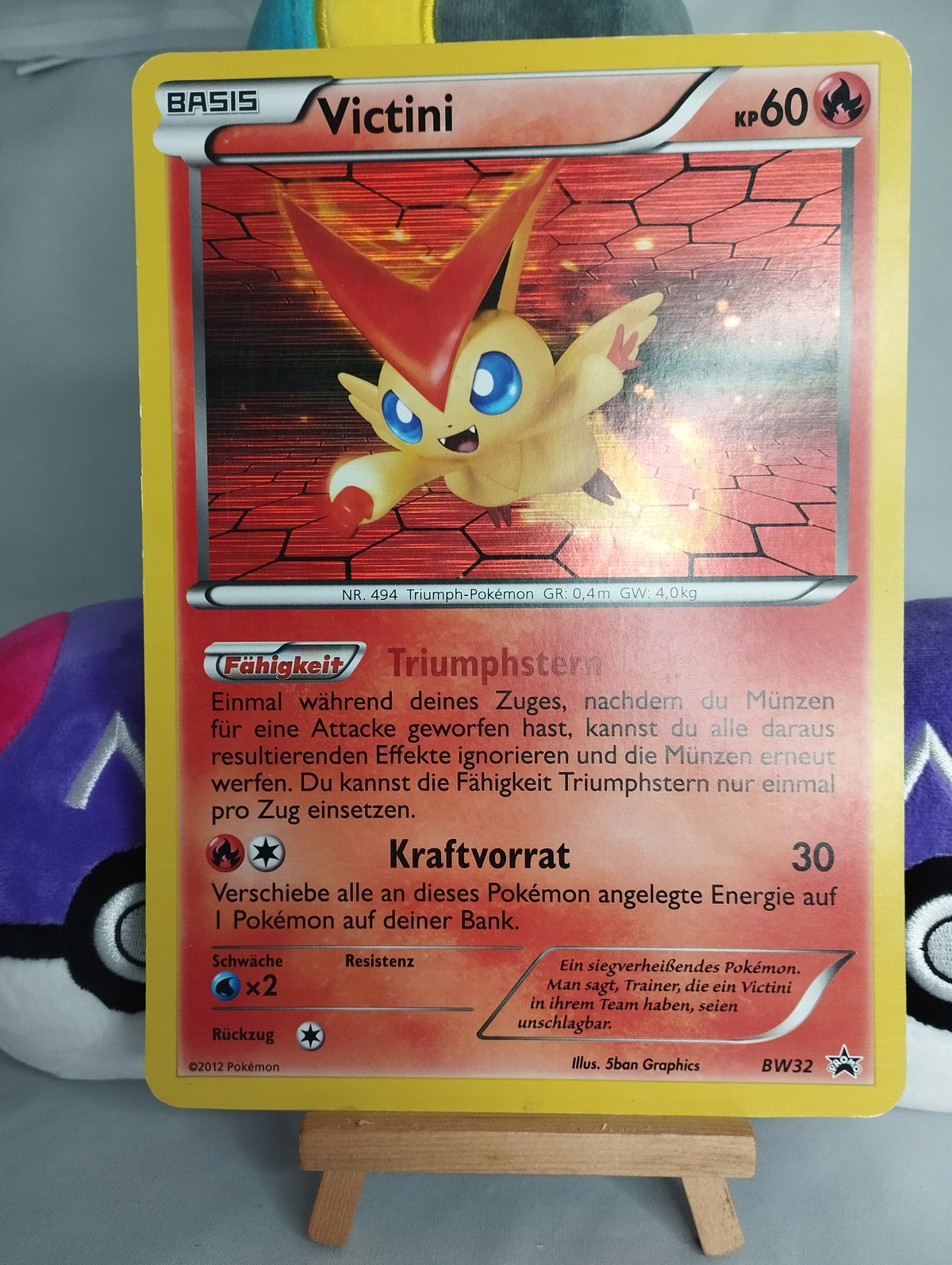 Victini - BW Promo (DE) - BW32 - Jumbo Oversize - GD