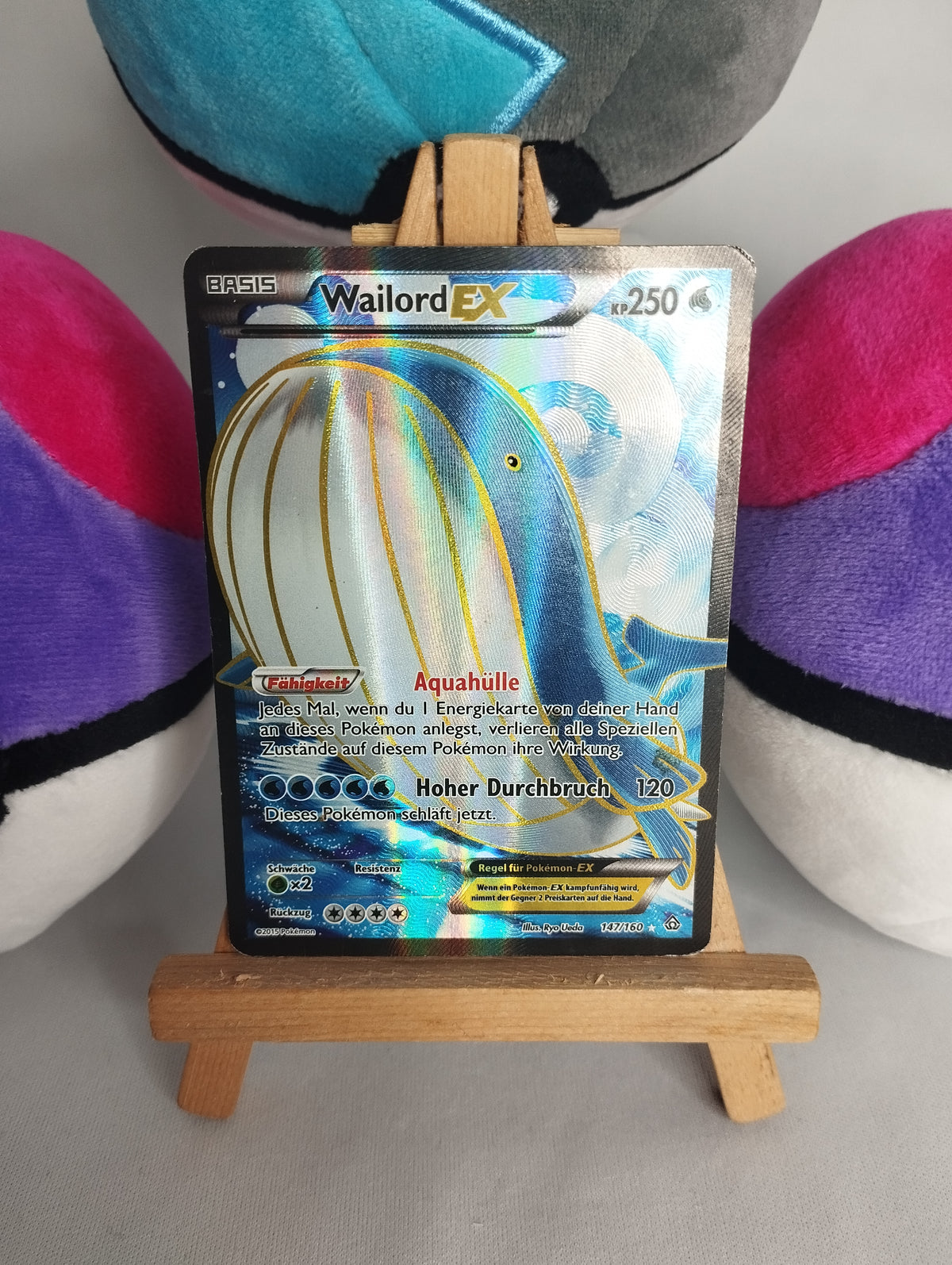 Wailord EX - XY Protoschock (DE) - 147/160 - EX Fullart - LP