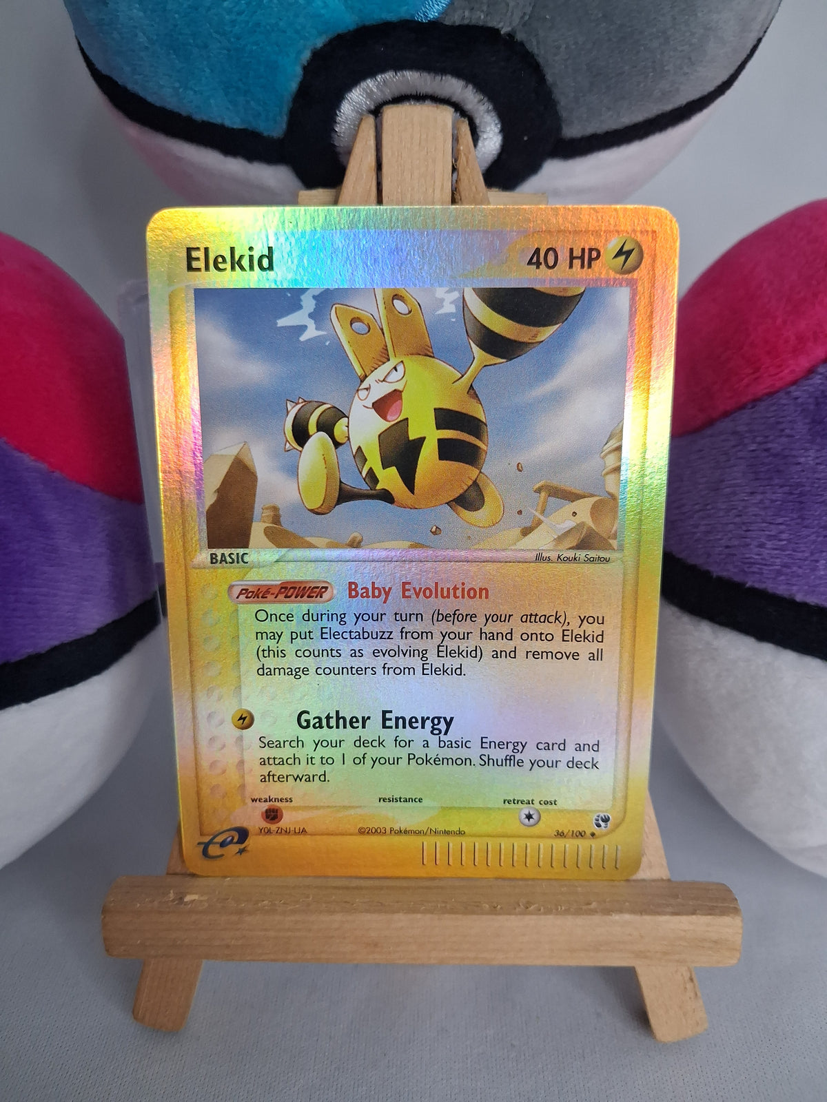 Elekid - ex Sandsturm (EN) - 36/100 - Reverse Holo - EX+
