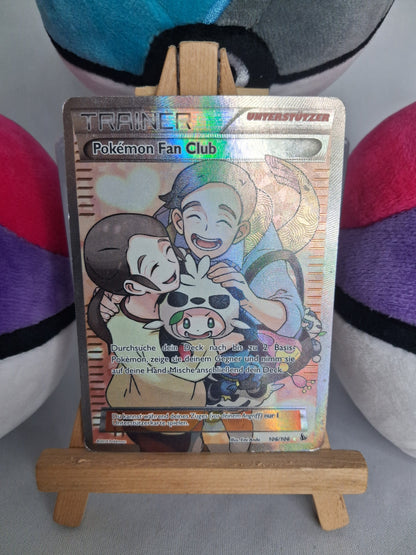 Pokémon Fan Club - XY Flammenmeer (DE) - 106/106 - Full Art - PL