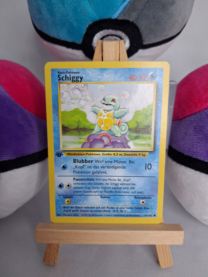 Schiggy - Base Set (DE) - 63/102 - 1. Edition - EX/EX+