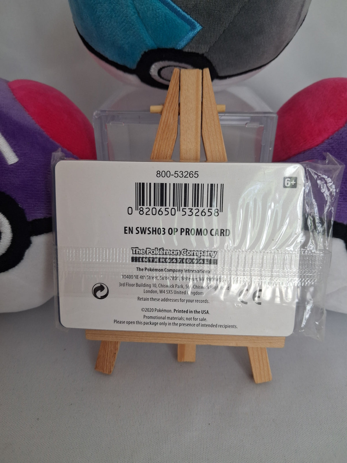 Thank You Pokémon SWSH03 OP Promo Card Pack (1) - Darkness Ablaze Promo Pack (EN) - 50 Promo Cards - Sealed