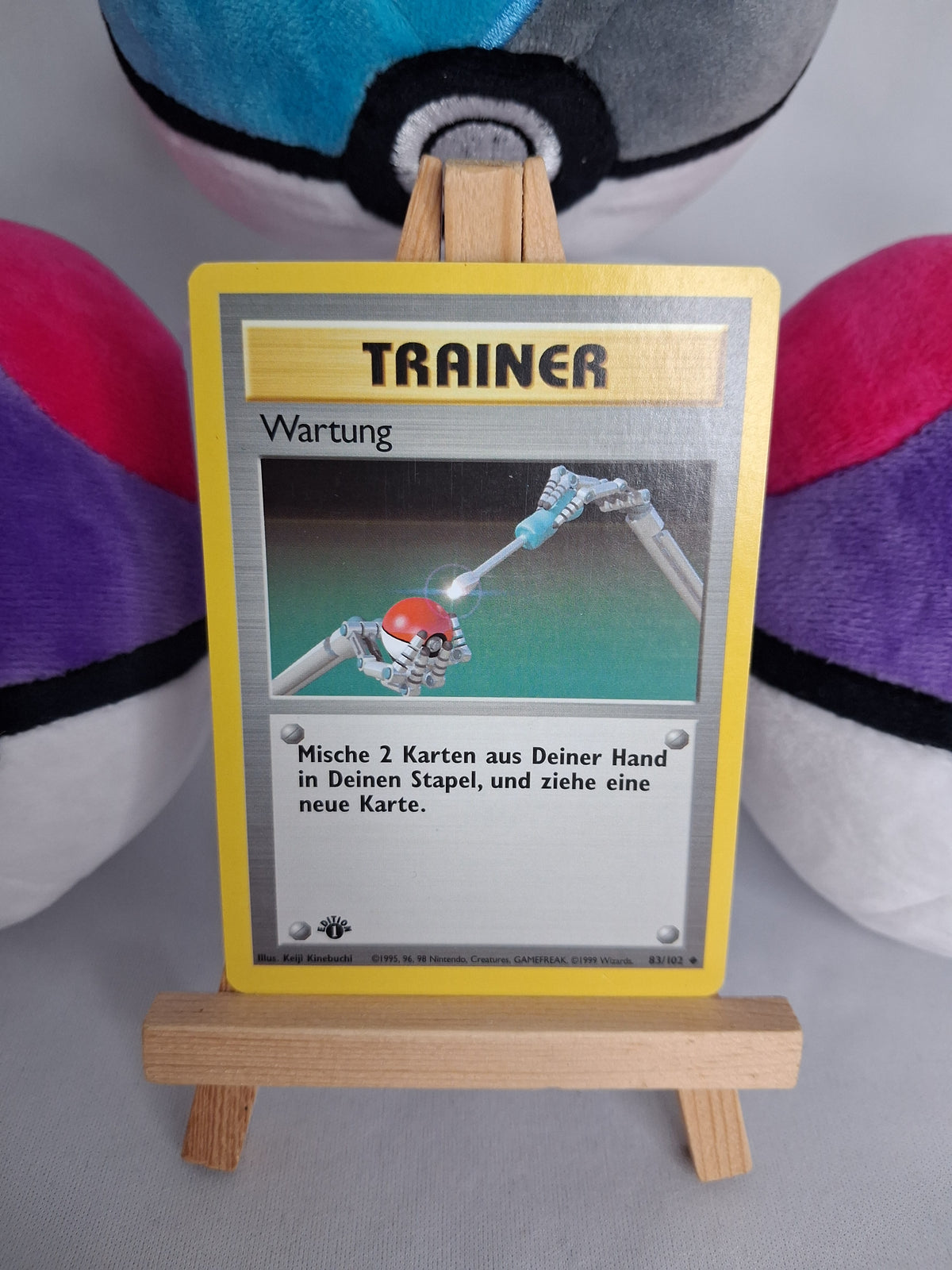 Wartung - Base Set (DE) - 83/102 - 1. Edition - EX+