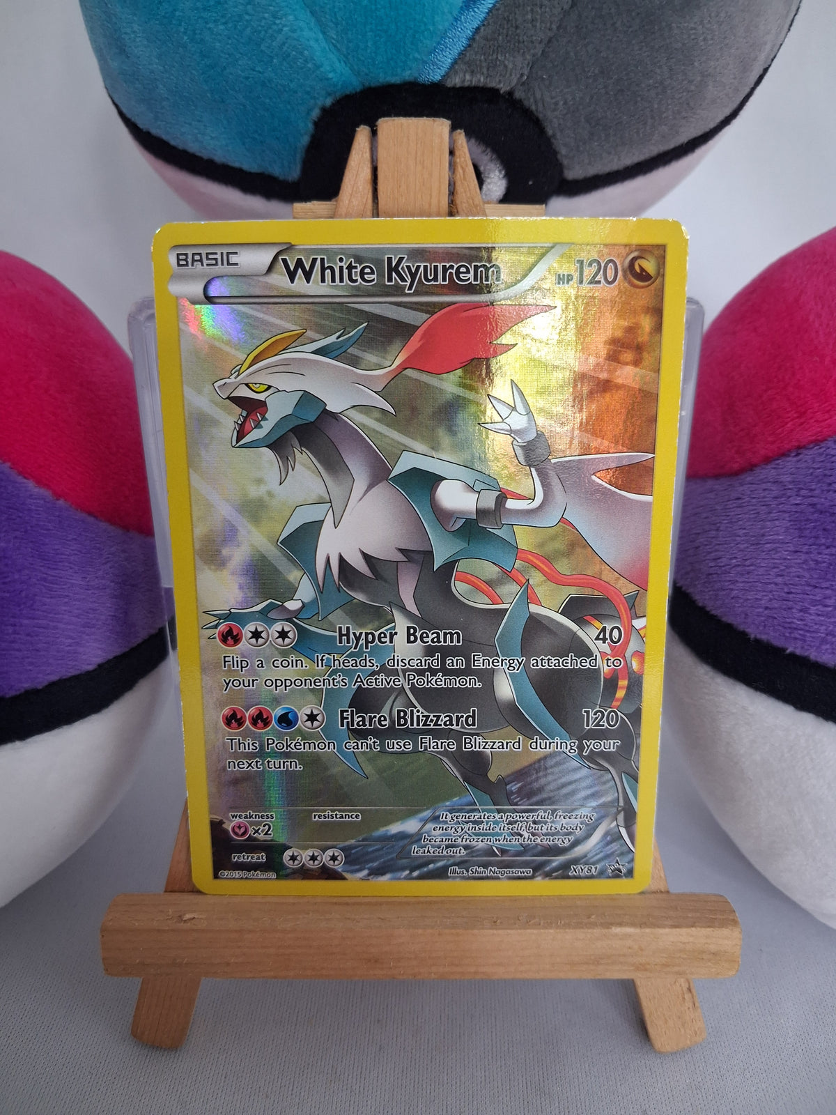 Weißes Kyurem (White Kyurem) - XY Promos (EN) - XYPR 81 - Full Art - GD+